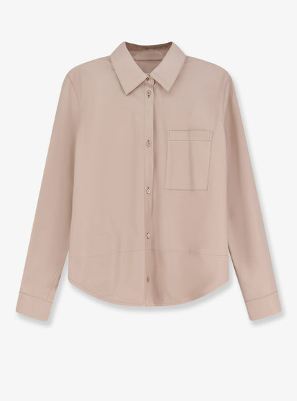 Loewe Paula's Ibiza - Leather Shirt Light Pink