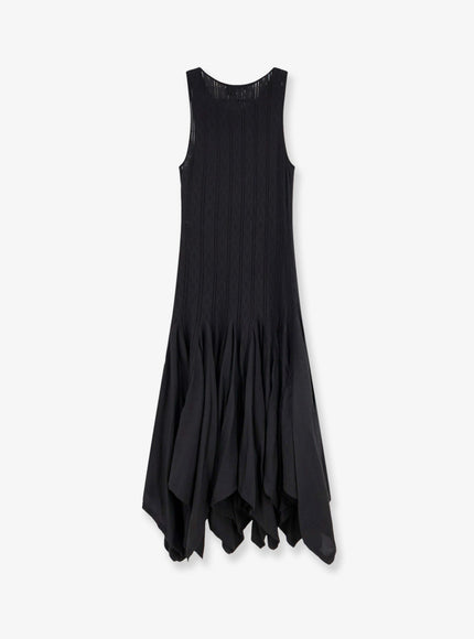 Loewe Paula's Ibiza Embroidered Cotton Long Dress