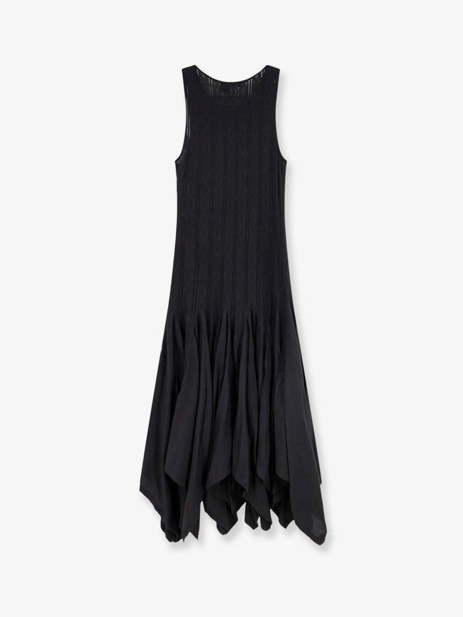 Loewe Paula's Ibiza Embroidered Cotton Long Dress