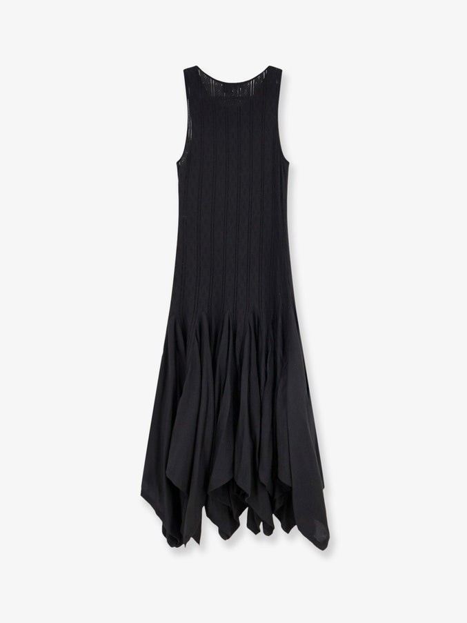 Loewe Paula's Ibiza Embroidered Cotton Long Dress