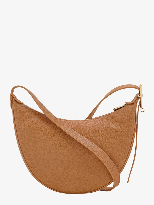 Longchamp Paris Le Foulonné Leather Shoulder Bag