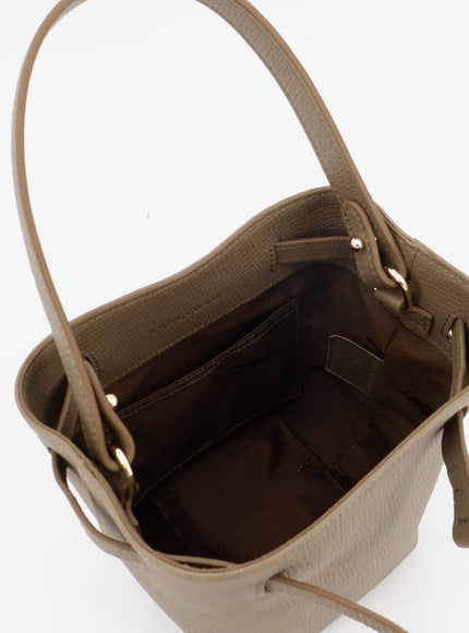 Le Smart Leather Bucket Bag