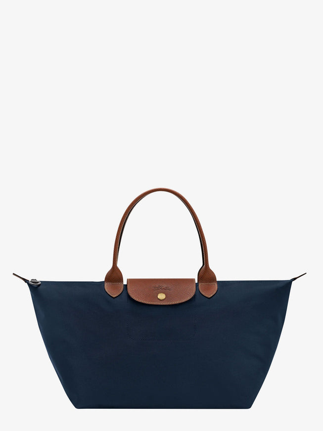Longchamp Paris Le Pliage Original L Nylon Handbag Uni Marine