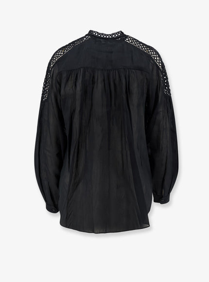 Marant Etoile Polda Viscose And Linen Shirt