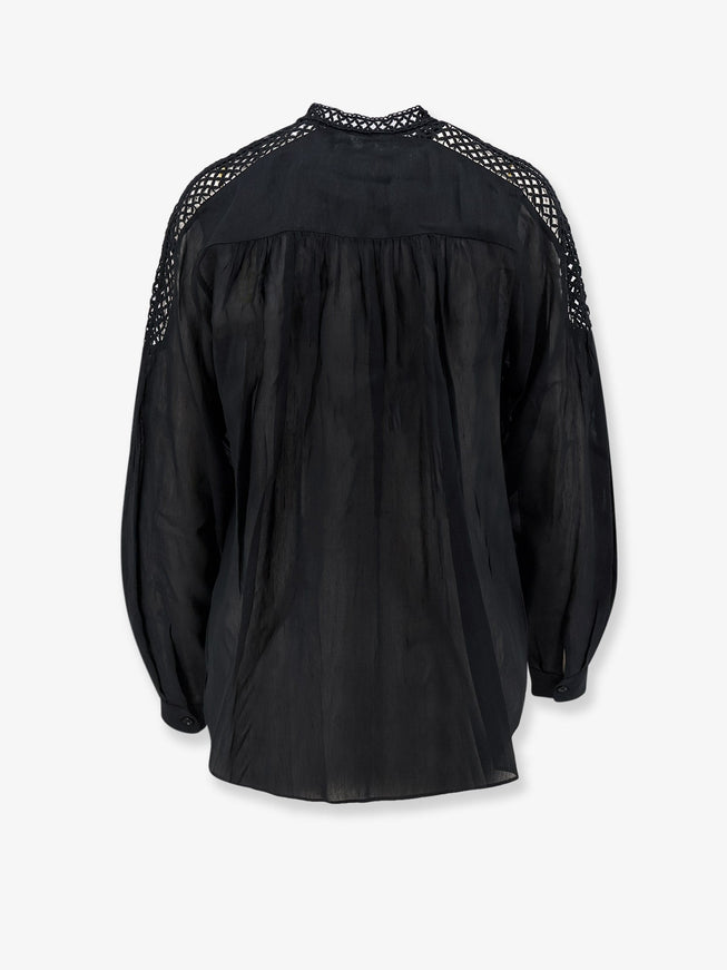 Marant Etoile Polda Viscose And Linen Shirt