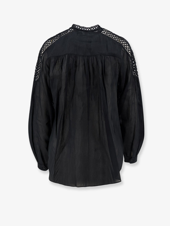 Marant Etoile Polda Viscose And Linen Shirt