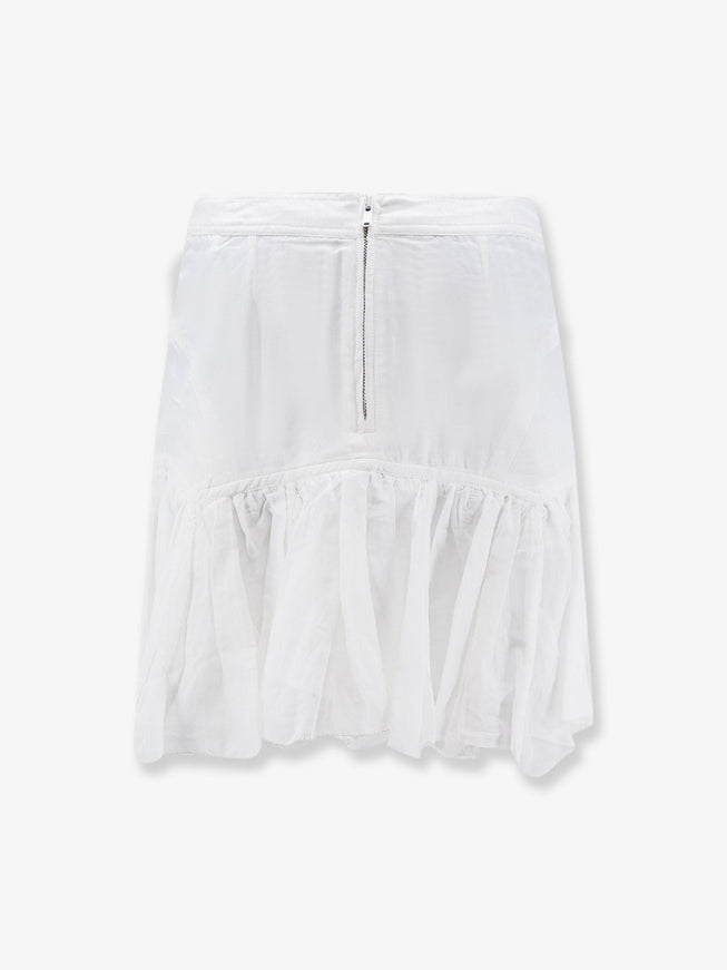 Marant Etoile Daneen Organic Cotton And Viscose Skirt