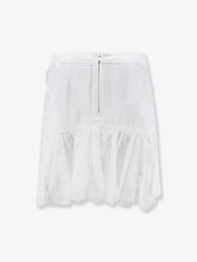Marant Etoile Daneen Organic Cotton And Viscose Skirt
