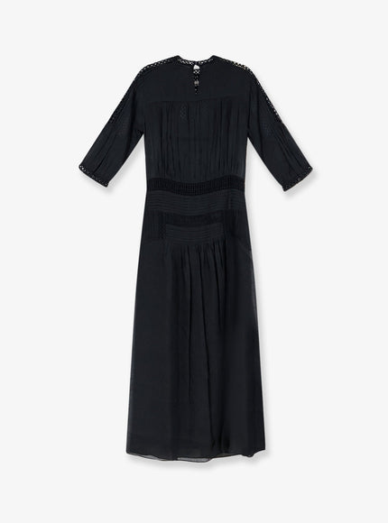 Marant Etoile Pamena Viscose And Linen Dress