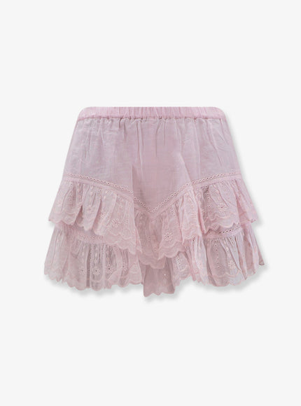 Marant Etoile Jocadia Organic Cotton Shorts Light Pink