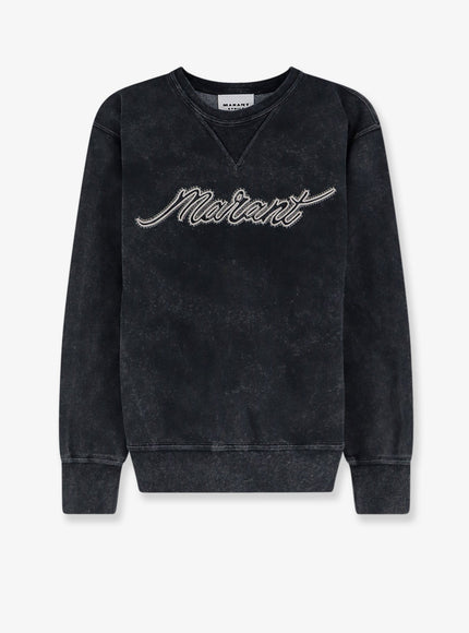 Marant Etoile Rise Recycled Material Sweatshirt Faded Black