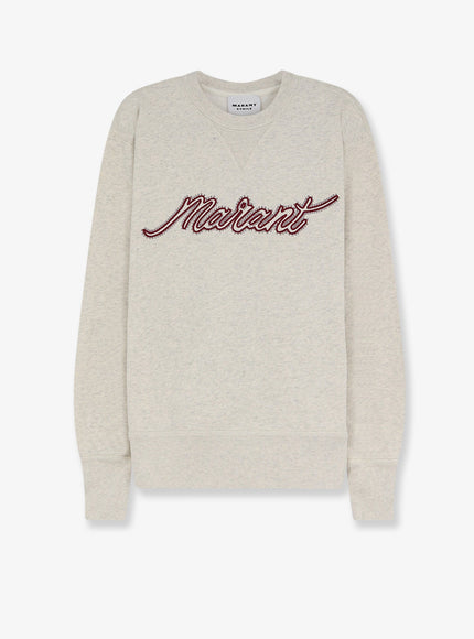 Marant Etoile Rise Recycled Material Sweatshirt Ecru