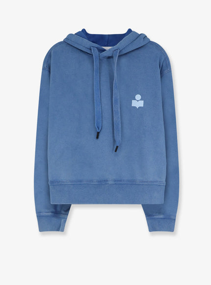 Marant Etoile Salmy Recycled Material Sweatshirt Bluelight Blue