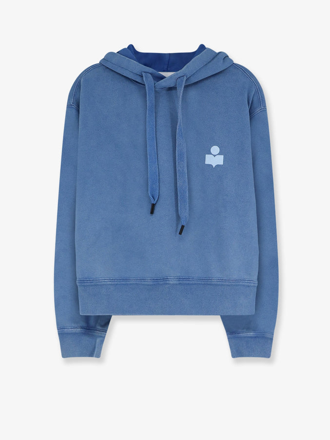 Marant Etoile Salmy Recycled Material Sweatshirt Bluelight Blue