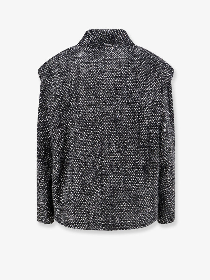 Marant Etoile Drogo Mélange Fabric Coat