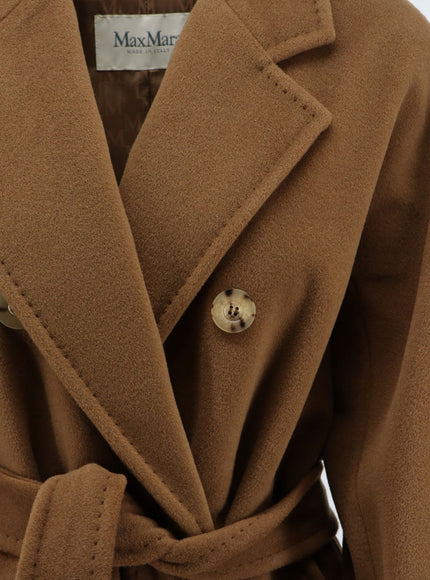 Max Mara Madame Wool and Cashmere Blend Coat