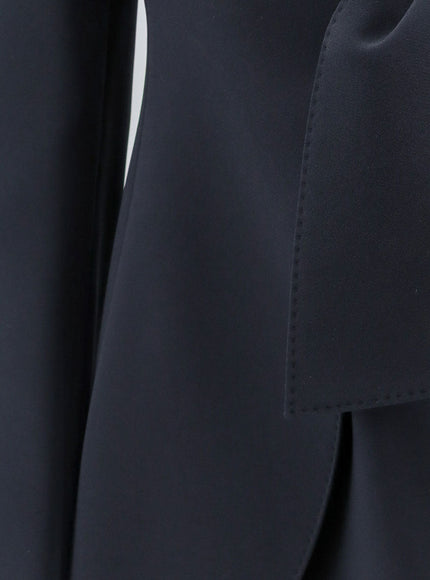 Max Mara Mxmpalo Cady Blazer With Front Knot Detail