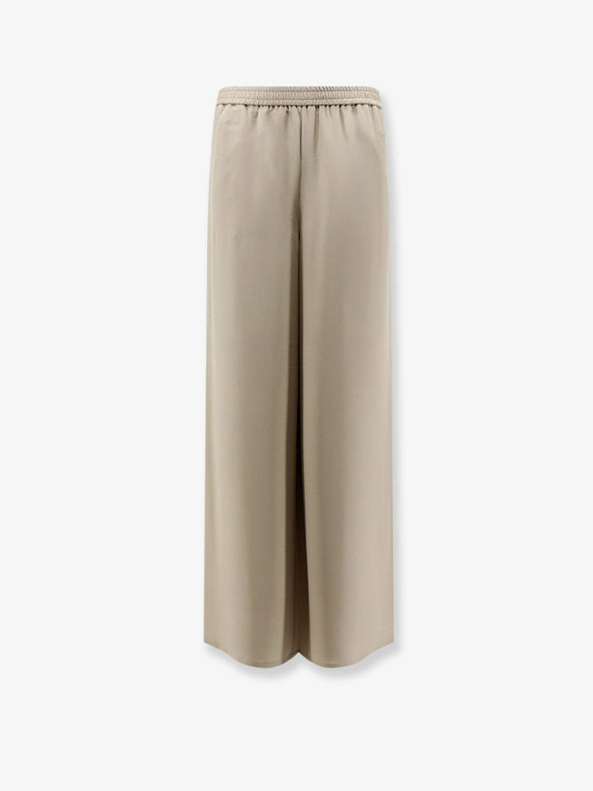 Max Mara Mxmvolonta Silk Trousers Roccia