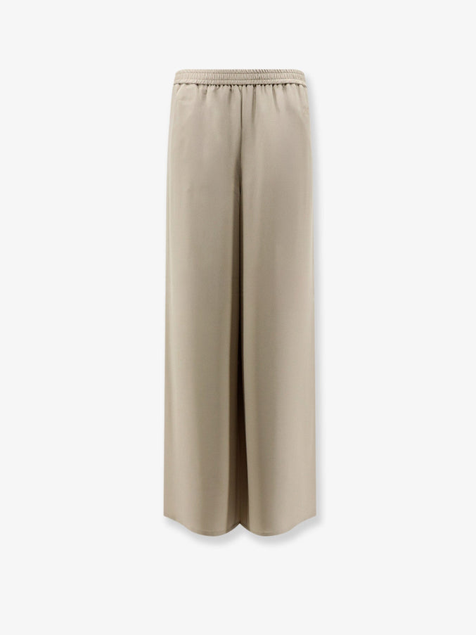 Max Mara Mxmvolonta Silk Trousers Roccia