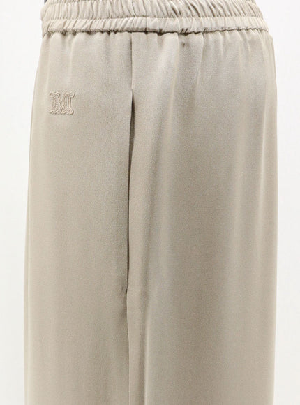 Max Mara Mxmvolonta Silk Trousers