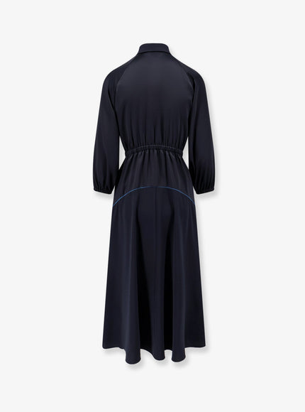 Max Mara Pelota Long Silk Shirt Dress
