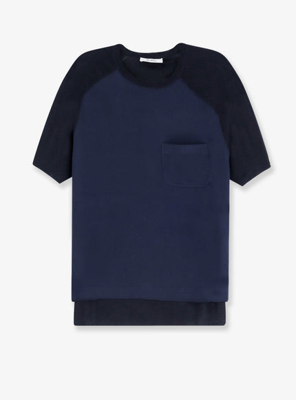 Max Mara Mxmgolfo Silk And Cashmere Top Blumarino