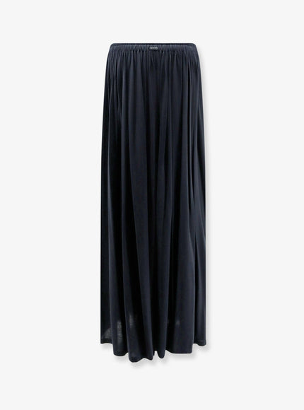 Max Mara Mxmlivrea Pleated Jersey Long Skirt