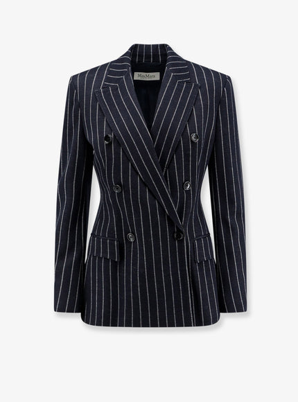 Max Mara Mxmbalta Jersey Blazer Blumarino