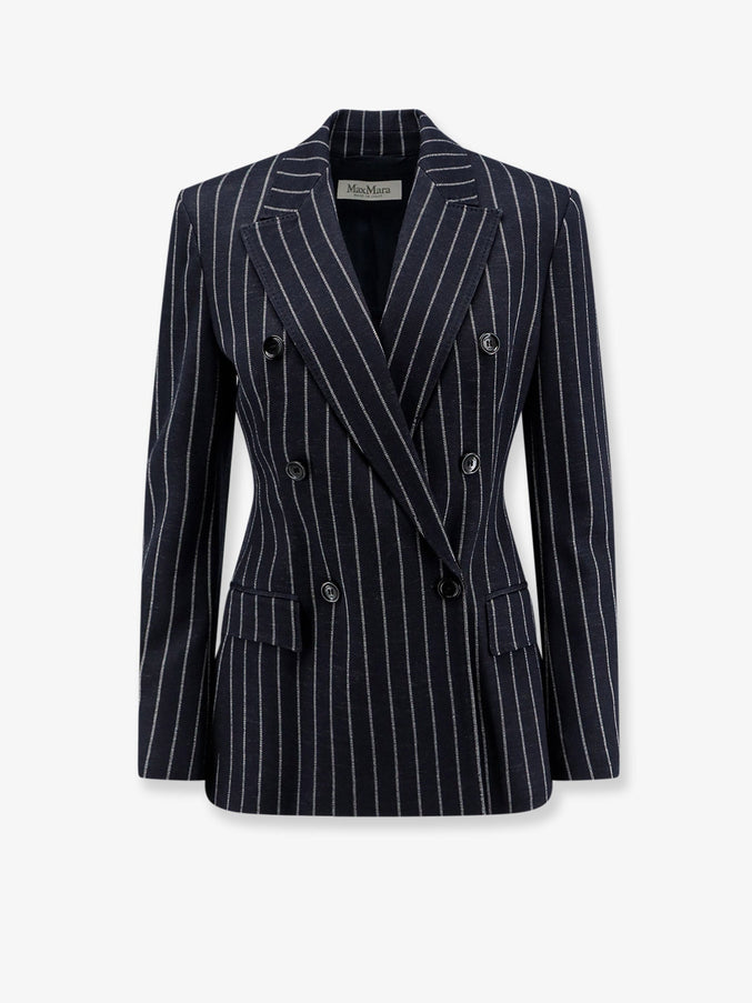 Max Mara Mxmbalta Jersey Blazer Blumarino