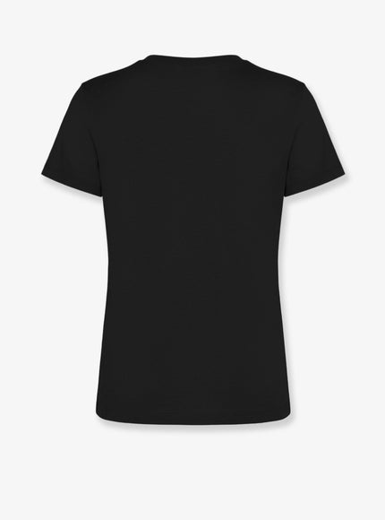 Max Mara Papaia Cotton T-Shirt With Monogram