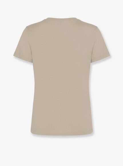 Max Mara Papaia Cotton T-Shirt With Monogram