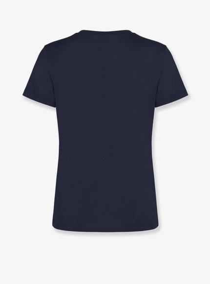 Max Mara Papaia Cotton T-Shirt With Monogram