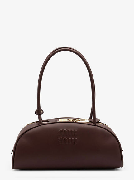 Miu Miu Beau Leather Handbag Uni Radica