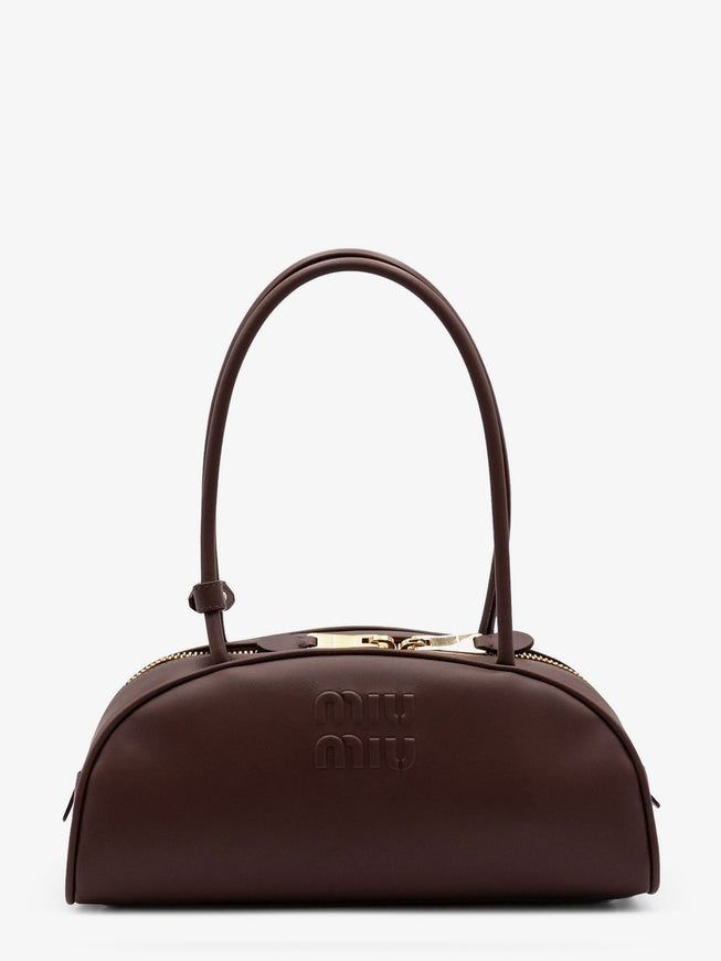 Miu Miu Beau Leather Handbag Uni Radica