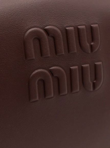 Miu Miu Beau Leather Handbag