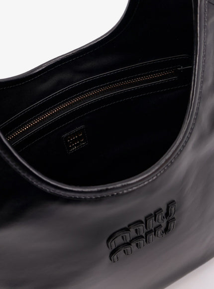 Miu Miu Ivy Leather Shoulder Bag