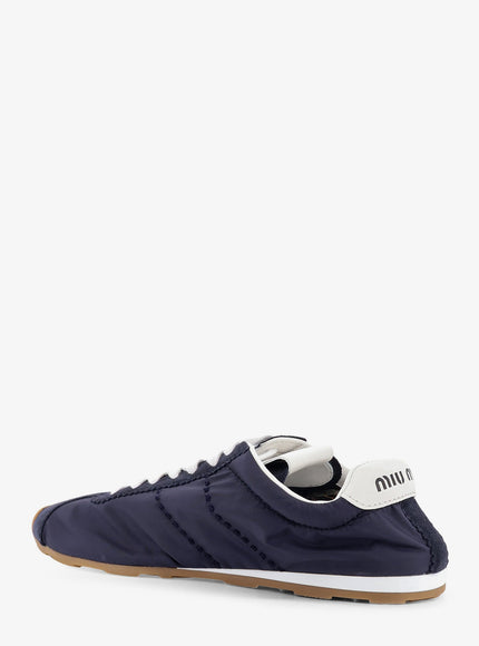 Miu Miu Nylon And Suede Sneakers
