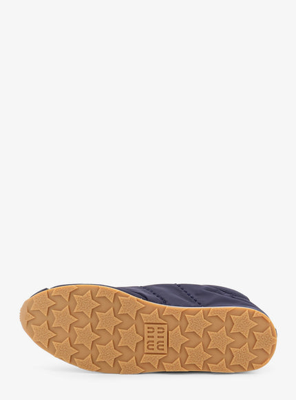 Miu Miu Nylon And Suede Sneakers