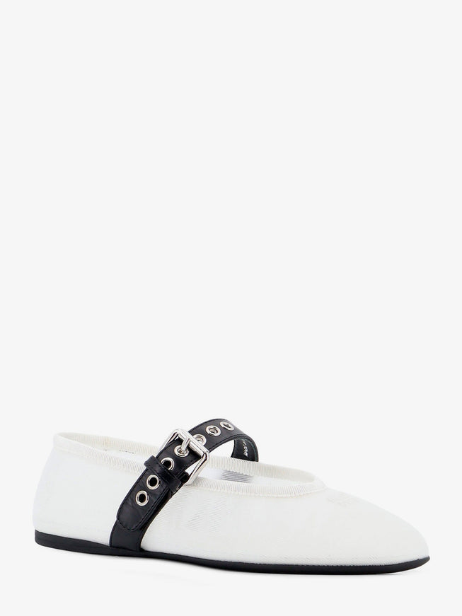 Miu Miu Mesh Fabric Ballerinas