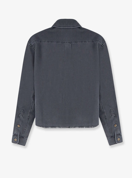 Miu Miu Grey Light Denim Shirt