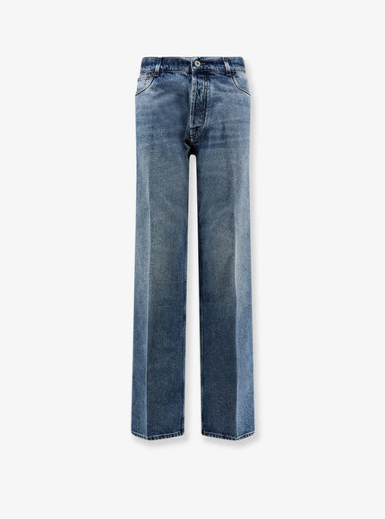 Miu Miu Blue Denim Jeans Bleu