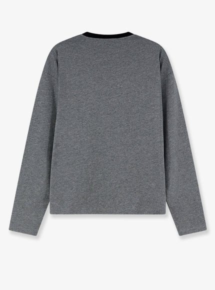 Miu Miu Cotton T-Shirt With Front Logo