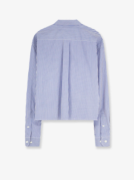 Miu Miu Striped Cotton Shirt
