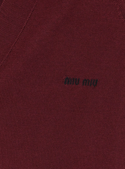 Miu Miu Virgin Wool Cardigan
