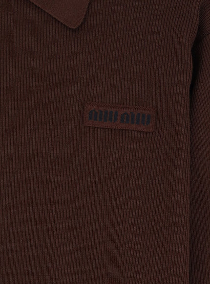Miu Miu Wool Polo Shirt