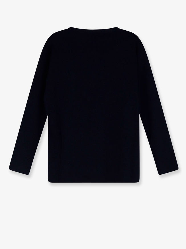 Miu Miu Wool Sweater with Lettering Logo