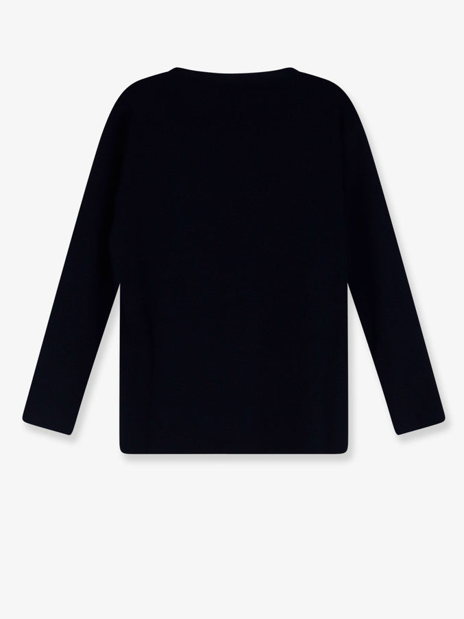 Miu Miu Wool Sweater with Lettering Logo