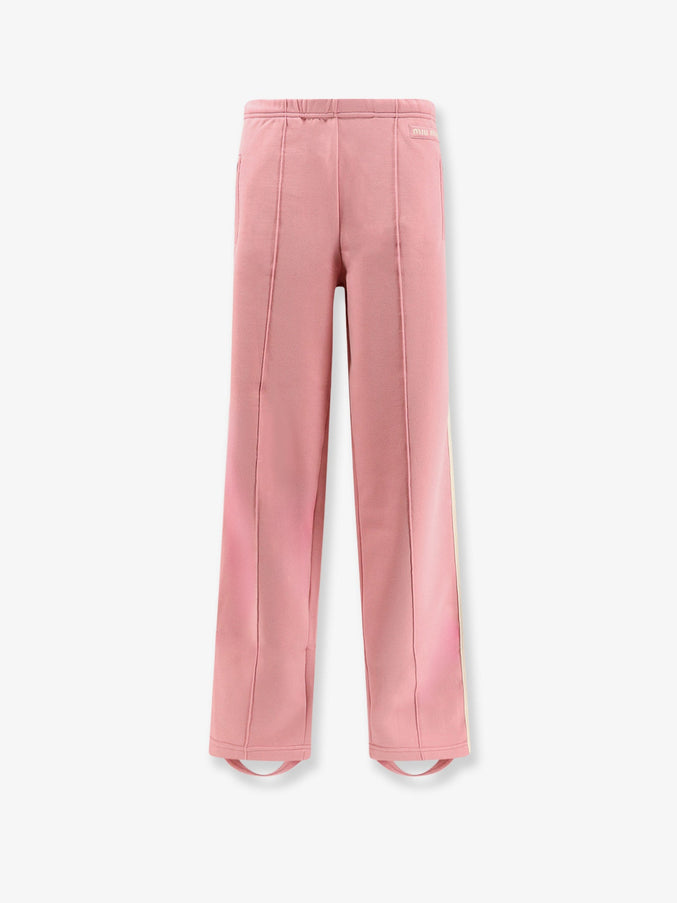 Miu Miu Technical Fabric Trousers Alabastroavorio