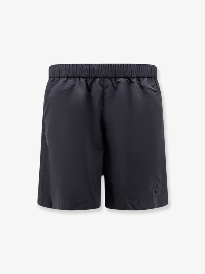 Moncler Nylon Swim Trunks Blu
