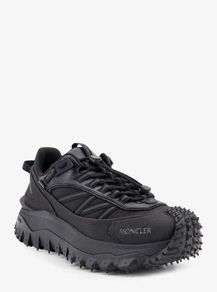 Moncler Trailgrip Gtx Nylon And Leather Sneakers With Goretex Inserts
